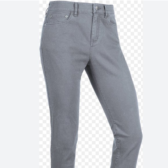 Mountain Khakis Gunmetal Charlie ORGANIC Cotton-Blend Slim Pants 4 P - Picture 2 of 8